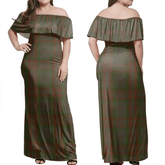 Clan Gray Tartan Hawaii Dress BW49 Clan Gray Tartan Hawaii Dress