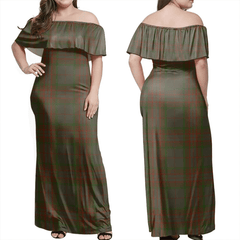 Clan Gray Tartan Hawaii Dress BW49 Clan Gray Tartan Hawaii Dress