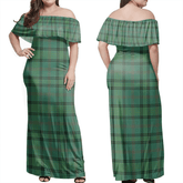 Clan Ross Hunting Ancient Tartan Hawaii Dress TG56 Clan Ross Tartan Hawaii Dress