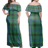 Clan Henderson Ancient Tartan Hawaii Dress AE78 Clan Henderson Tartan Hawaii Dress