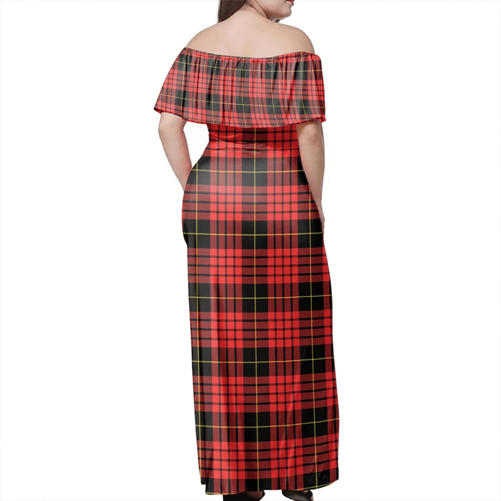 Clan MacQueen Modern Tartan Hawaii Dress LT33 Clan MacQueen Tartan Hawaii Dress