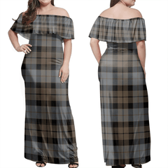 Clan MacKay Weathered Tartan Hawaii Dress TV81 Clan MacKay Tartan Hawaii Dress