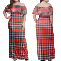 Clan MacFarlane Modern Tartan Hawaii Dress KC23 Clan MacFarlane Tartan Hawaii Dress