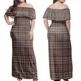 Clan Nicolson Hunting Weathered Tartan Hawaii Dress ND83 Clan Nicolson Tartan Hawaii Dress