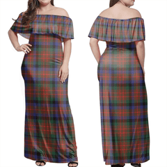 Clan MacDuff Hunting Modern Tartan Hawaii Dress TK64 Clan MacDuff Tartan Hawaii Dress