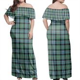 Clan Melville Tartan Hawaii Dress WC81 Clan Melville Tartan Hawaii Dress