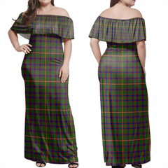 Clan Hall Tartan Hawaii Dress QY23 Clan Hall (Hall Tartan) Tartan Hawaii Dress