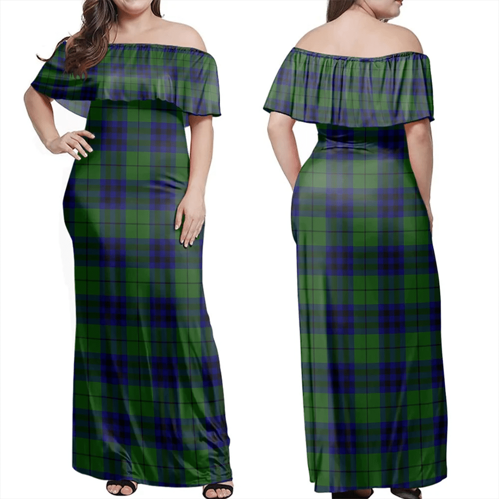 Clan Keith Modern Tartan Hawaii Dress SA94 Clan Keith Tartan Hawaii Dress