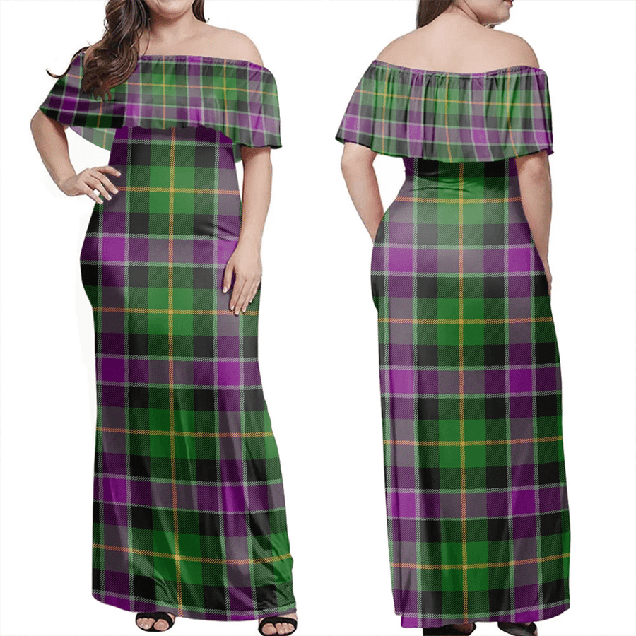 Clan Selkirk Tartan Hawaii Dress YZ69 Clan Selkirk Tartan Hawaii Dress