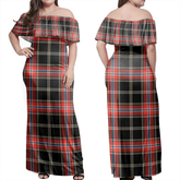 Clan Norwegian Night Tartan Hawaii Dress RO48 Clan Norwegian Tartan Hawaii Dress