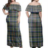 Clan Scott Green Modern Tartan Hawaii Dress OJ15 Clan Scott (Scott Tartan) Tartan Hawaii Dress