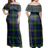 Clan Gunn Modern Tartan Hawaii Dress SX49 Clan Gunn Tartan Hawaii Dress