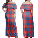 Clan Galloway Red Tartan Hawaii Dress TC10 Clan Galloway Tartan Hawaii Dress