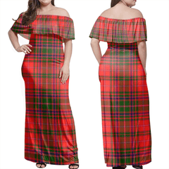 Clan MacDougall Modern Tartan Hawaii Dress WV93 Clan MacDougall Tartan Hawaii Dress