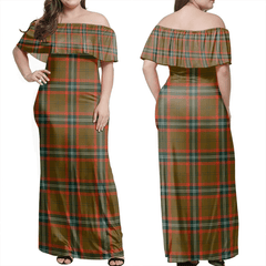 Clan Seton Hunting Modern Tartan Hawaii Dress QG34 Clan Seton Tartan Hawaii Dress