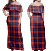 Clan MacLachlan Modern Tartan Hawaii Dress SA64 Tartan Hawaii Dress