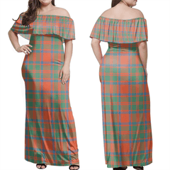 Clan MacKintosh Ancient Tartan Hawaii Dress LK52 Clan MacKintosh / MacIntosh Tartan Hawaii Dress