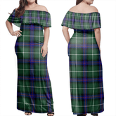 Clan MacDonald Of The Isles Hunting Modern Tartan Hawaii Dress KU74 Clan MacDonald Tartan Hawaii Dress