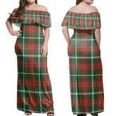 Clan Prince Of Wales Tartan Hawaii Dress TK77 Clan Prince_of Wales Tartan Hawaii Dress