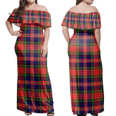 Clan MacPherson Modern Tartan Hawaii Dress PC94 Clan MacPherson Tartan Hawaii Dress
