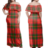 Clan Crief District Tartan Hawaii Dress VZ43 Clan Crief District Tartan Hawaii Dress