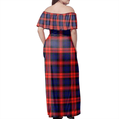 Clan MacLachlan Modern Tartan Hawaii Dress SA64 Tartan Hawaii Dress