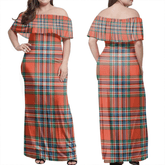 Clan MacFarlane Ancient Tartan Hawaii Dress BE97 Clan MacFarlane Tartan Hawaii Dress