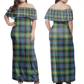 Clan Watson Ancient Tartan Hawaii Dress EL61 Clan Watson Tartan Hawaii Dress