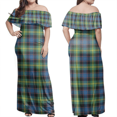 Clan Watson Ancient Tartan Hawaii Dress EL61 Clan Watson Tartan Hawaii Dress