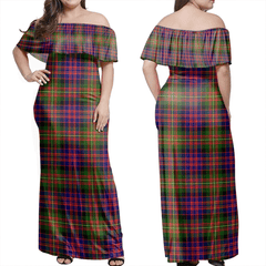 Clan Carnegie Modern Tartan Hawaii Dress FR31 Clan Carnegie Tartan Hawaii Dress