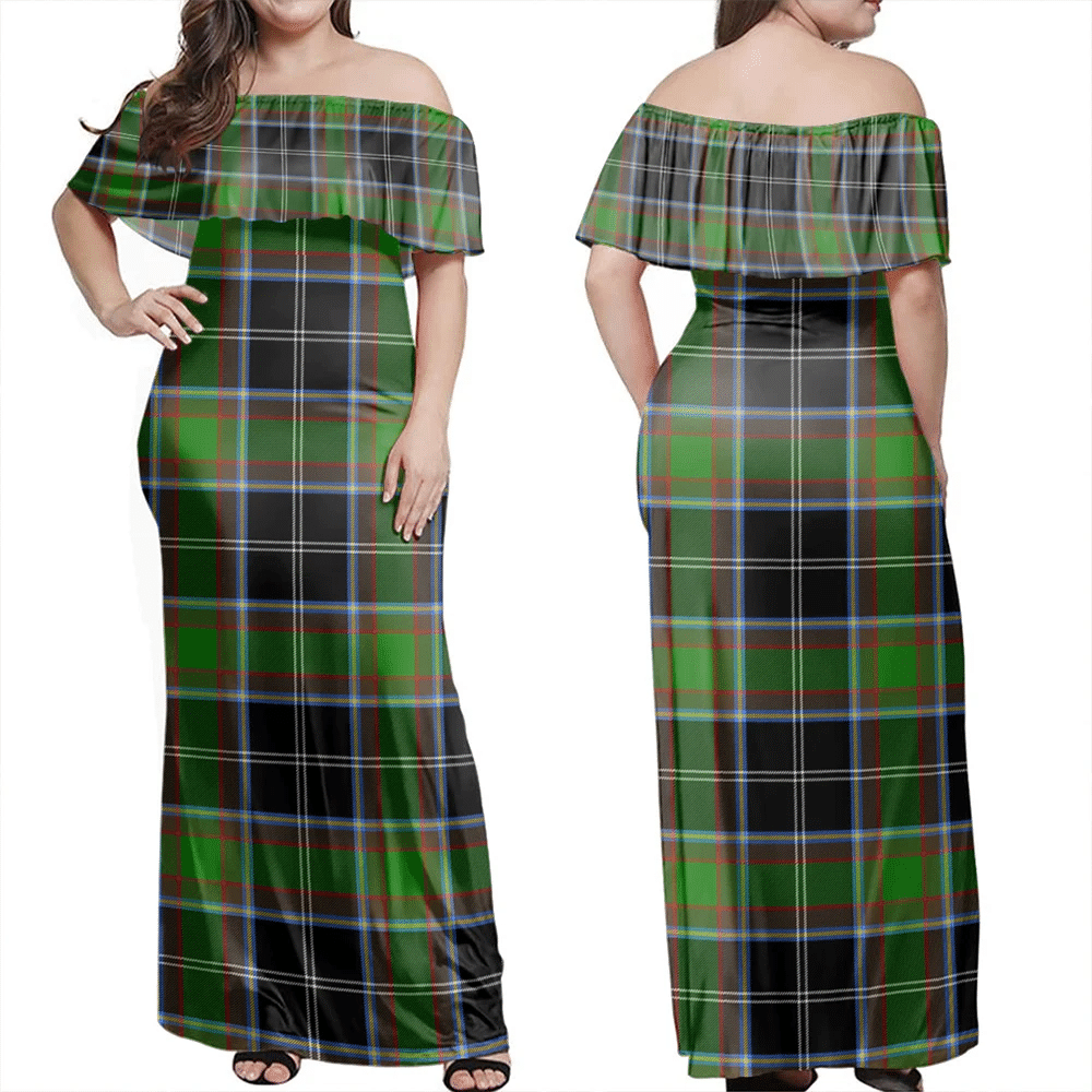 Clan Webster Tartan Hawaii Dress DV29 Clan Webster Tartan Hawaii Dress