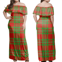 Clan MacGregor Modern Tartan Hawaii Dress UA53 Clan MacGregor Tartan Hawaii Dress