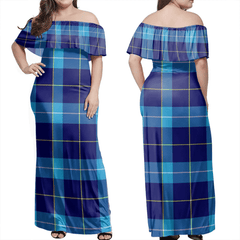 Clan Mckerrell Tartan Hawaii Dress BK33 Clan Kerr Tartan Hawaii Dress