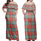 Clan Dunbar Ancient Tartan Hawaii Dress BU79 Clan Dunbar Tartan Hawaii Dress