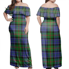 Clan Paterson Tartan Hawaii Dress BR12 Clan Paterson Tartan Hawaii Dress