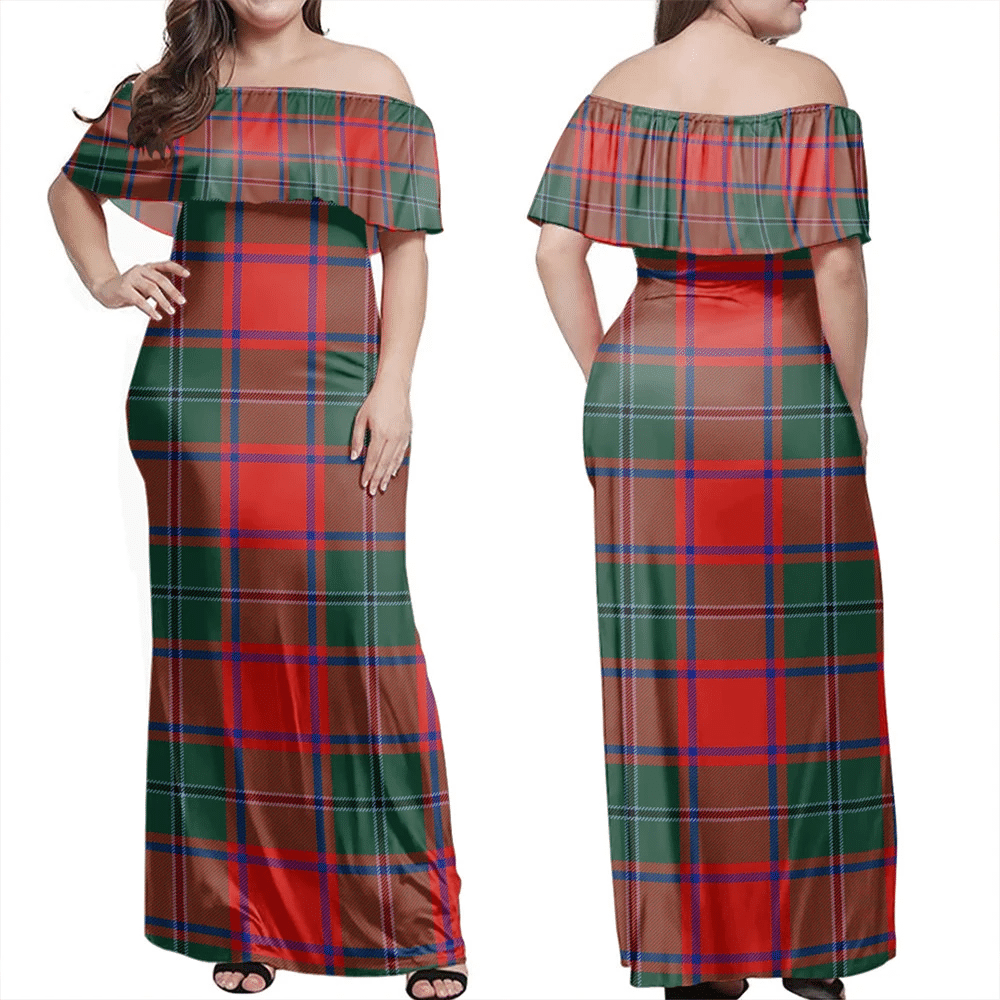 Clan MacPhail Tartan Hawaii Dress LI82 Clan MacPhail Tartan Hawaii Dress