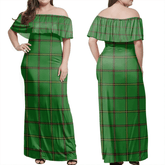 Clan Don Tribe Of Mar Tartan Hawaii Dress HQ22 Clan Mar Tartan Hawaii Dress