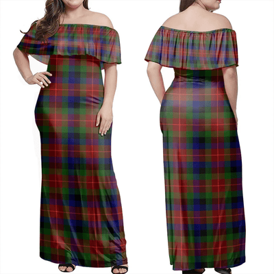 Clan Tennant Tartan Hawaii Dress