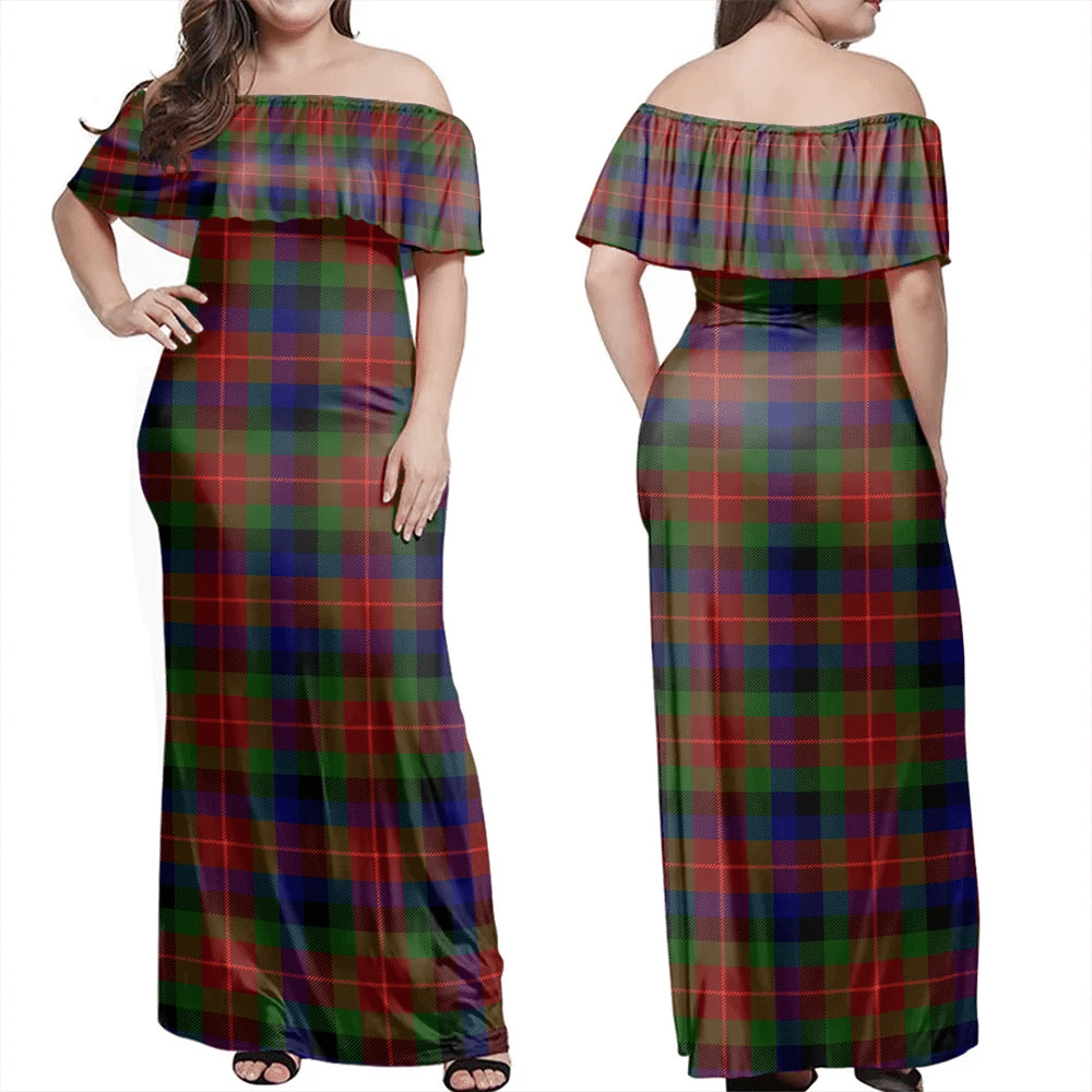 Clan Tennant Tartan Hawaii Dress VP94 Clan Tennant Tartan Hawaii Dress