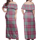 Clan Crawford Ancient Tartan Hawaii Dress BV68 Clan Crawford Tartan Hawaii Dress