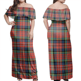 Clan MacPherson Ancient Tartan Hawaii Dress CJ37 Clan MacPherson Tartan Hawaii Dress