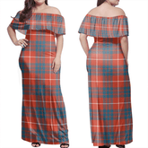 Clan Hamilton Ancient Tartan Hawaii Dress MU43 Clan Hamilton Tartan Hawaii Dress