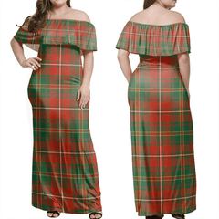 Clan Hay Ancient Tartan Hawaii Dress WS10 Clan Hay Tartan Hawaii Dress