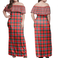 Clan Sinclair Modern Tartan Hawaii Dress OJ38 Clan Sinclair Tartan Hawaii Dress