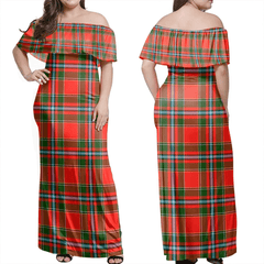 Clan Drummond Of Perth Tartan Hawaii Dress OQ34 Clan Drummond Tartan Hawaii Dress