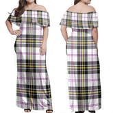 Clan MacPherson Dress Modern Tartan Hawaii Dress FX72 Clan MacPherson Tartan Hawaii Dress
