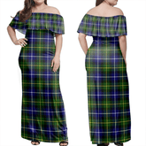 Clan MacNeill Of Barra Modern Tartan Hawaii Dress YD66 Clan MacNeil / MacNeill Tartan Hawaii Dress
