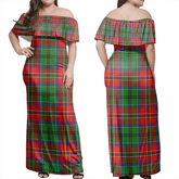 Clan McCulloch Tartan Hawaii Dress OS20 Clan McCulloch Tartan Hawaii Dress