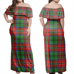 Clan McCulloch Tartan Hawaii Dress OS20 Clan McCulloch Tartan Hawaii Dress