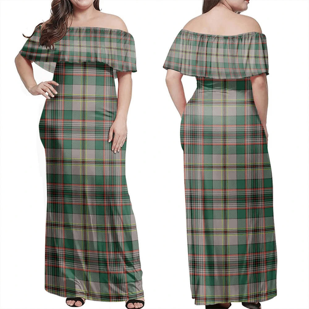 Clan Craig Ancient Tartan Hawaii Dress GJ90 Clan Craig Tartan Hawaii Dress